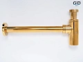 Сифон для раковины Gid G-64GD 75506S золотой Сифон для раковины Gid G-64GD 75506S золотой