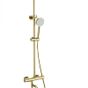 Душевая система Wonzon & Woghand с термостатом, брашированное золото (WW-B3047-A1-BG) Душевая система Wonzon & Woghand с термостатом, брашированное золото (WW-B3047-A1-BG)