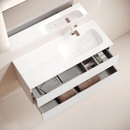 Тумба под раковину SANCOS Folk FL120RW правая 1195х445х500 Bianco подвесная Тумба под раковину SANCOS Folk FL120RW правая 1195х445х500 Bianco подвесная