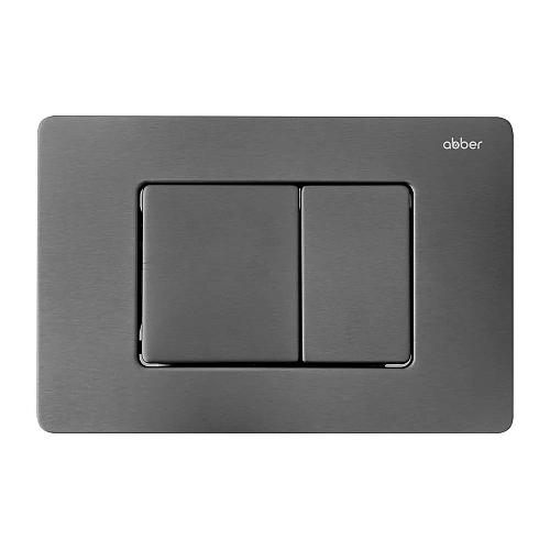 Комплект унитаза ABBER Rechteck AC1201MB черный матовый с инсталляцией AC0105 и кнопкой AC0120NG никель Комплект унитаза ABBER Rechteck AC1201MB черный матовый с инсталляцией AC0105 и кнопкой AC0120NG никель