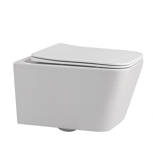 Комплект унитаза ABBER Rechteck AC1201 белый с инсталляцией AC0105 и кнопкой AC0120MW белая матовая Комплект унитаза ABBER Rechteck AC1201 белый с инсталляцией AC0105 и кнопкой AC0120MW белая матовая