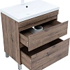 Тумба под раковину Aquanet Нота New 75 00344142 напольная, дуб веллингтон табак Тумба под раковину Aquanet Нота New 75 00344142 напольная, дуб веллингтон табак