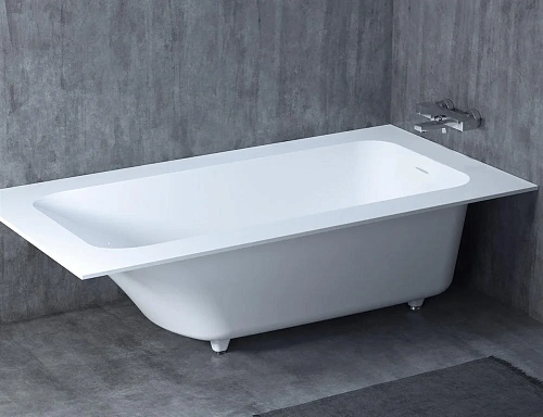 Ванна из искусственного камня Salini ORLANDA PLUS KIT 190x100 102124MN S-Stone покраска по RAL сна Ванна из искусственного камня Salini ORLANDA PLUS KIT 190x100 102124MN S-Stone покраска по RAL сна