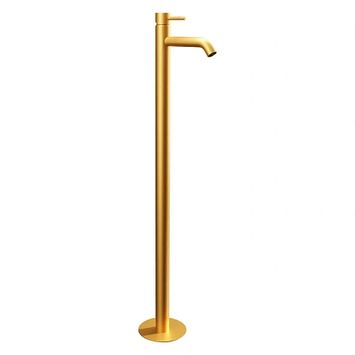 Смеситель для раковины Remer X Style X18BG, золото брашированное Смеситель для раковины Remer X Style X18BG, золото брашированное