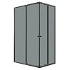 Душевой уголок Niagara Eco NG-1118-14QT (110x80x190) прямоугольник, раздвиж, профиль черный, стекло тонированное (4мм) Душевой уголок Niagara Eco NG-1118-14QT (110x80x190) прямоугольник, раздвиж, профиль черный, стекло тонированное (4мм)