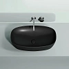 Раковина Ceramica Nova ELEMENT CN6049MB черный матовый накладная Раковина Ceramica Nova ELEMENT CN6049MB черный матовый накладная