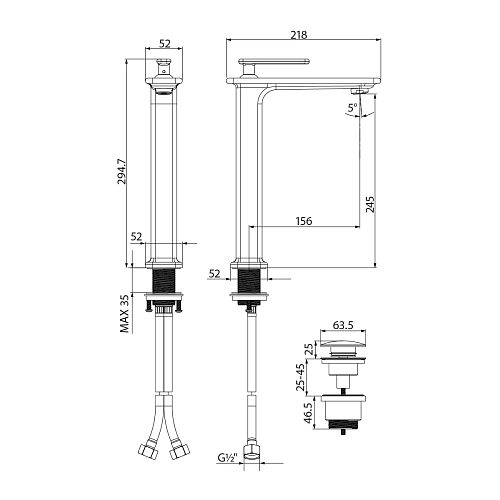 Смеситель для раковины Lemark Mista LM6409WG , белый/золото Смеситель для раковины Lemark Mista LM6409WG , белый/золото