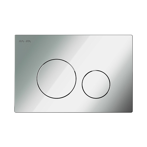 Клавиша смыва AM.PM Pro L I049051 пневматическая, пластикцевый хром Клавиша смыва AM.PM Pro L I049051 пневматическая, пластикцевый хром