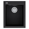 Кухонная мойка Paulmark DECORATION 41 PM934150-AN, ANTRACITE, 410х500 мм Кухонная мойка Paulmark DECORATION 41 PM934150-AN, ANTRACITE, 410х500 мм
