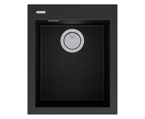 Кухонная мойка Paulmark DECORATION 41 PM934150-AN, ANTRACITE, 410х500 мм Кухонная мойка Paulmark DECORATION 41 PM934150-AN, ANTRACITE, 410х500 мм
