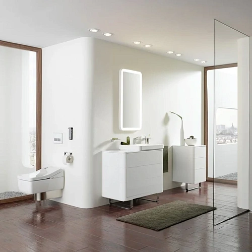 Крышка-биде Toto SG TCF403REGV1#NW1 белая с микролифтом Крышка-биде Toto SG TCF403REGV1#NW1 белая с микролифтом