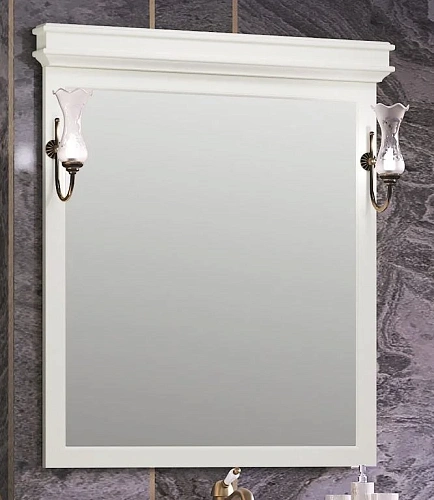 Зеркало Opadiris Борджи 85, слоновая кость, вар 2 00-00007323 Зеркало Opadiris Борджи 85, слоновая кость, вар 2 00-00007323