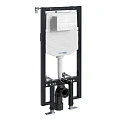 Инсталляция для унитаза WasserKRAFT Vils 56TLT.010.ME.WM04 с клавишей смыва белый Инсталляция для унитаза WasserKRAFT Vils 56TLT.010.ME.WM04 с клавишей смыва белый