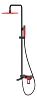 Душевая система Boheme BlackRed 148-BR