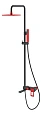 Душевая система Boheme BlackRed 148-BR Душевая система Boheme BlackRed 148-BR