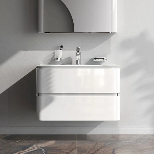 Тумба под раковину AM.PM Sensation M30FHX0802WG подвесная, 80 см, белый Тумба под раковину AM.PM Sensation M30FHX0802WG подвесная, 80 см, белый