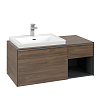 Картинка анонса товара «тумба под раковину villeroy &amp; boch subway 3.0 с подсветкой arizona oak / arizona oak c572l0vh»