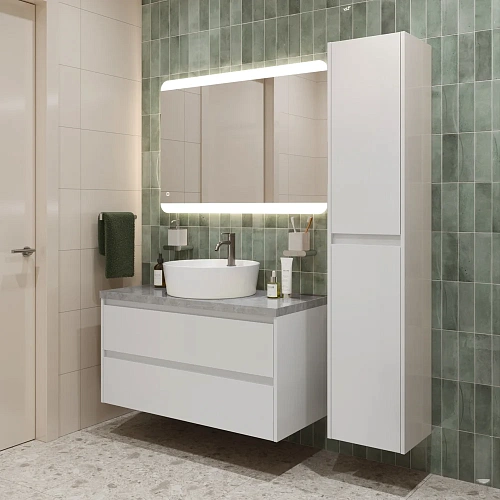 Тумба со столешницей и раковиной BelBagno KRAFT 80 kraft80bo-kepmgl-1306-set подвесная KRAFT80BO-KEPMGL-1306-SET Тумба со столешницей и раковиной BelBagno KRAFT 80 kraft80bo-kepmgl-1306-set подвесная KRAFT80BO-KEPMGL-1306-SET