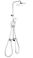 Душевая система Wonzon & Woghand с термостатом, хром (WW-B4113-CR) Душевая система Wonzon & Woghand с термостатом, хром (WW-B4113-CR)