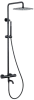 Душевая система BERGES KALISTO 3R с термостатом, черный матовый 075022 Душевая система BERGES KALISTO 3R с термостатом, черный матовый 075022