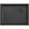 Картинка анонса товара «кухонная мойка paulmark next-skew 58 uni, pm885844-mbn, матовый черный, 580х440мм 1,2мм»