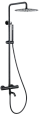 Душевая система BERGES KALISTO 3R с термостатом, черный матовый 075022 Душевая система BERGES KALISTO 3R с термостатом, черный матовый 075022