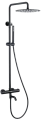 Душевая система BERGES KALISTO 3R с термостатом, черный матовый 075022 Душевая система BERGES KALISTO 3R с термостатом, черный матовый 075022