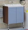 Тумба под раковину Aquaton Фабиа 65 МН голубой, ясень 1A177801FBAB0