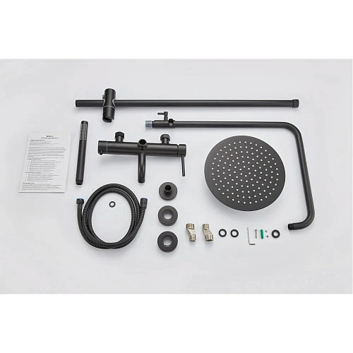 Душевая система Milacio Ultra ( MCU.151.MB ) черный матовый Душевая система Milacio Ultra ( MCU.151.MB ) черный матовый