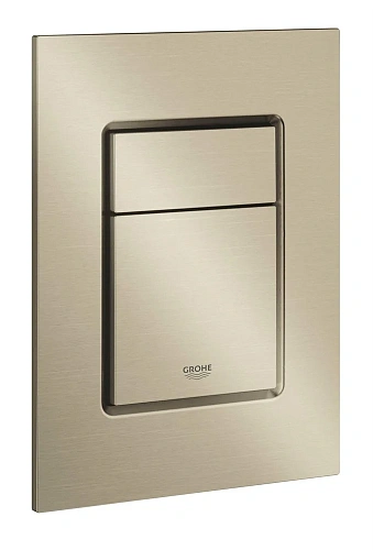 Клавиша смыва GROHE Skate Cosmopolitan для унитаза, размер S, вертикальная, никель, матовый (37535EN 37535EN0 Клавиша смыва GROHE Skate Cosmopolitan для унитаза, размер S, вертикальная, никель, матовый (37535EN 37535EN0