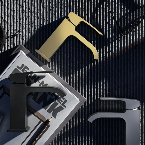 Смеситель для раковины Raglo R02.10.06, черный Смеситель для раковины Raglo R02.10.06, черный