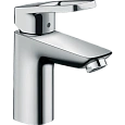 Смеситель для раковины Hansgrohe Logis Loop 100 CoolStart, со сливным гарнитуром 71154000, хром Смеситель для раковины Hansgrohe Logis Loop 100 CoolStart, со сливным гарнитуром 71154000, хром