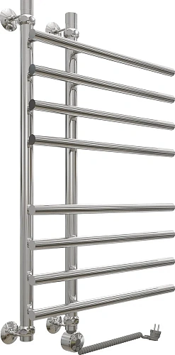 Полотенцесушитель электрический EWRIKA Медея LT 80х55 L, хром 473480 Полотенцесушитель электрический EWRIKA Медея LT 80х55 L, хром 473480