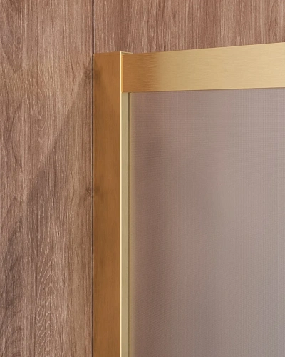 Душевой уголок CEZARES MOLVENO-A-2-90-P-BORO цвет профиля брашированное золото стекло рифленое 900x900 мм Душевой уголок CEZARES MOLVENO-A-2-90-P-BORO цвет профиля брашированное золото стекло рифленое 900x900 мм