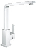 Картинка анонса товара «смеситель для кухни grohe sail cube, хром (31393000)»