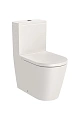 Чаша напольного унитаза Roca Inspira Round 645 Rimless, BTW, бежевый 342526650 Чаша напольного унитаза Roca Inspira Round 645 Rimless, BTW, бежевый 342526650