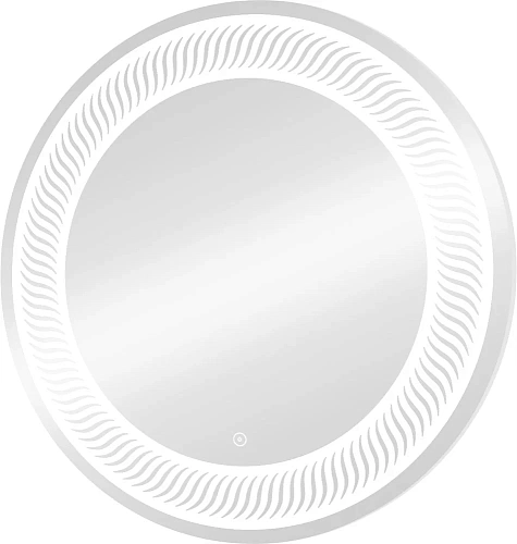 Зеркало DIWO Тула 77 с подсветкой, круглое, сенсорное управление 543690 Зеркало DIWO Тула 77 с подсветкой, круглое, сенсорное управление 543690