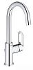 Картинка анонса товара «смеситель для раковины grohe bauloop с донным клапаном, l-size, хром (23763000)»
