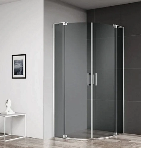 Душевой уголок CEZARES SLIDER-R-2-80/90-GL-C 800x800 мм Душевой уголок CEZARES SLIDER-R-2-80/90-GL-C 800x800 мм