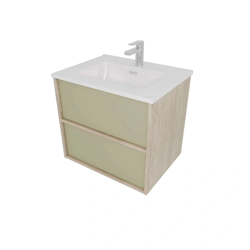 Тумба с раковиной Aquatek ЛИБРА 60см AQ66060-DO-GS шалфей зеленый Тумба с раковиной Aquatek ЛИБРА 60см AQ66060-DO-GS шалфей зеленый