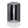 Картинка анонса товара «душевая кабина niagara classic ng-2508-14g (900х900х2150) высокий поддон (40см) стекло тонированное 25081434g»