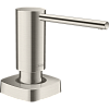Картинка анонса товара «дозатор жидкого мыла hansgrohe a71 40468800, под сталь»