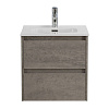 Картинка анонса товара «тумба под раковину belbagno kraft-500-2c-so-cg cemento grigio подвесная 500x460»