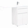 Тумба с раковиной Aquanet Токио 120 R белый (напольная, 1 ящик, 2 дверцы) 00239210 Тумба с раковиной Aquanet Токио 120 R белый (напольная, 1 ящик, 2 дверцы) 00239210