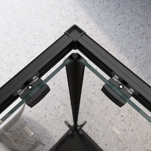 Душевой уголок BelBagno LUCE-A-2-90-C-NERO Душевой уголок BelBagno LUCE-A-2-90-C-NERO