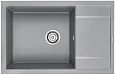 Кухонная мойка Paulmark VERLASS PM317850-GRM PM317850-GRM кварцевая серый металлик Кухонная мойка Paulmark VERLASS PM317850-GRM PM317850-GRM кварцевая серый металлик