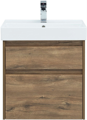 Тумба под раковину Aquanet Nova Lite 60 дуб рустикальный (2 ящика) 00249512 Тумба под раковину Aquanet Nova Lite 60 дуб рустикальный (2 ящика) 00249512