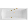 Картинка анонса товара «акриловая ванна excellent aquaria lux 180x80 soft золото waex.aqu18.soft.gl»