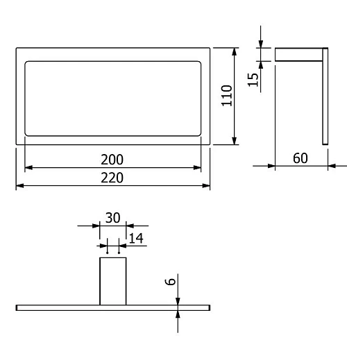 Полотенцедержатель Kludi VELA C 31978N1 брашированная бронза Полотенцедержатель Kludi VELA C 31978N1 брашированная бронза