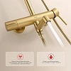 Душевая система Raglo R20.24.03, золотой сатин Душевая система Raglo R20.24.03, золотой сатин